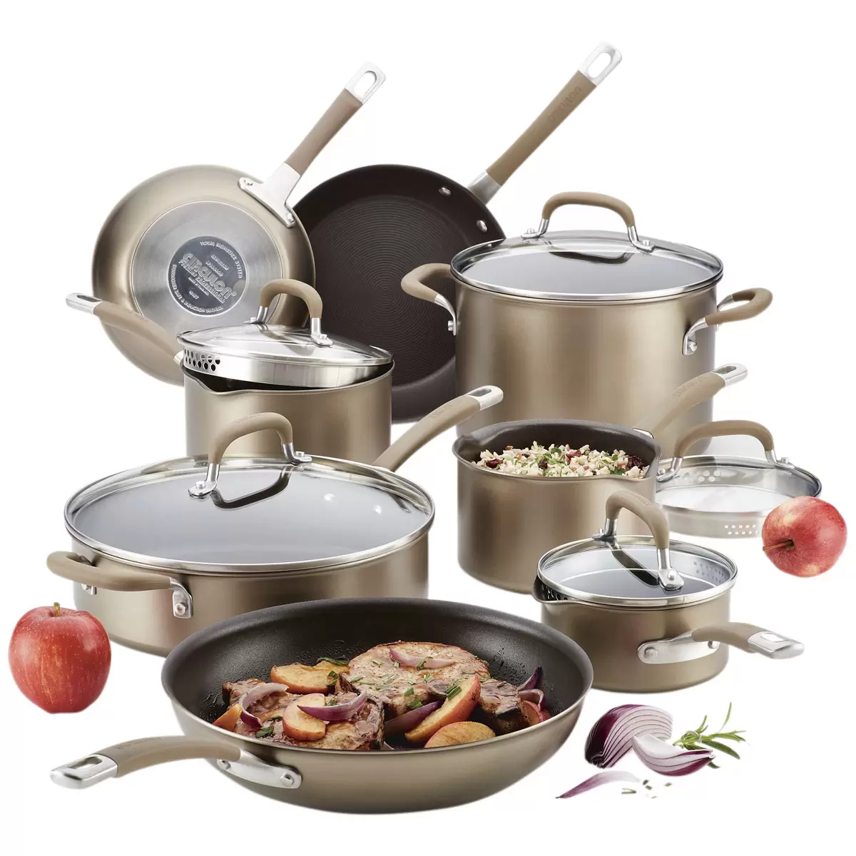 Circulon Professional Hard Anodised Cookware 13 Piece Set