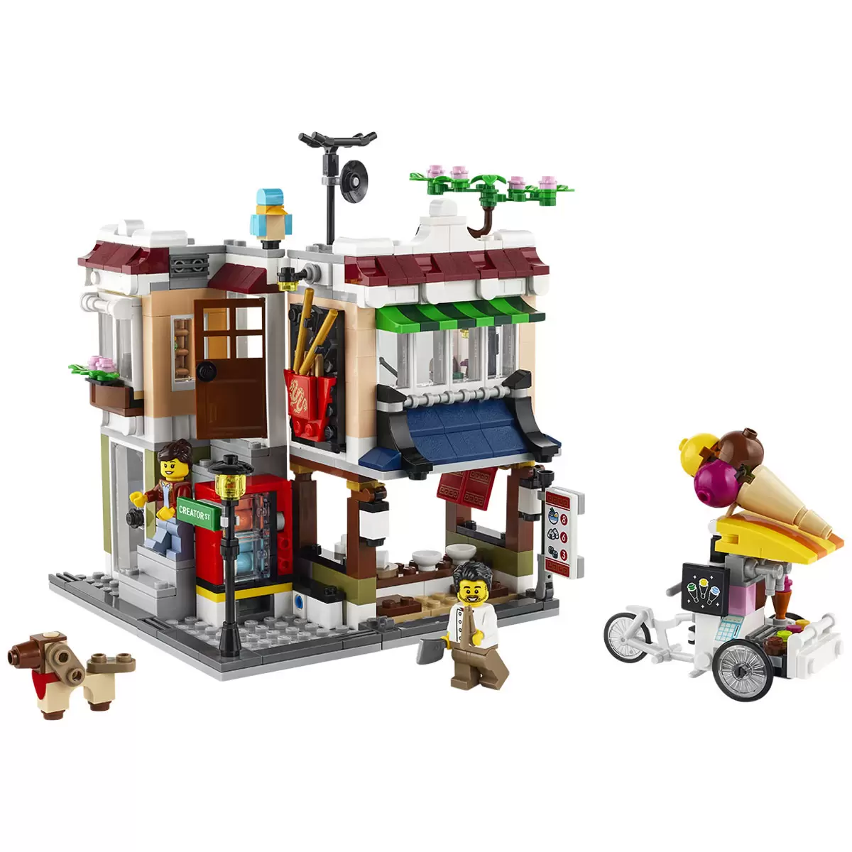 LEGO Creator Downtown Noodle Shop 31131