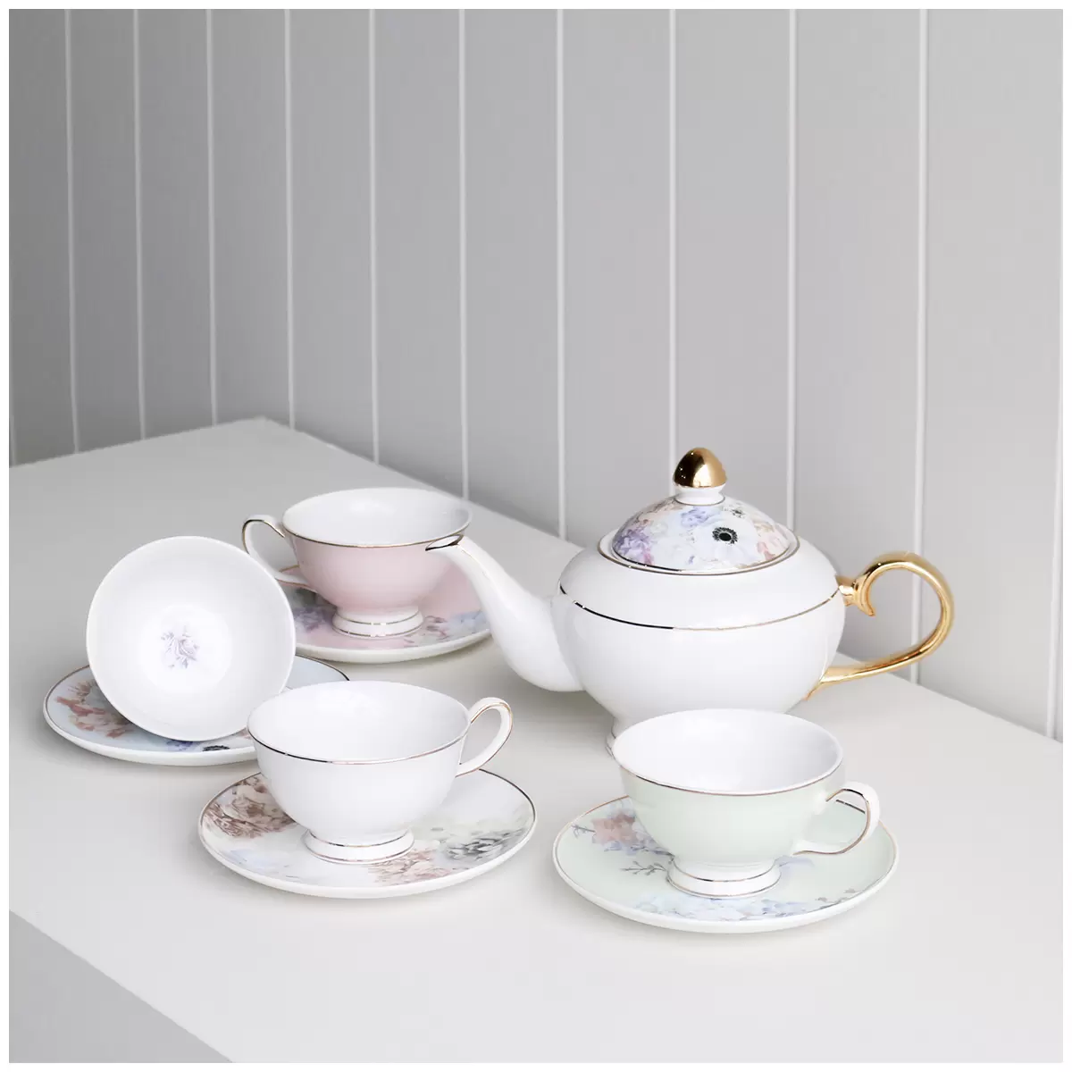 Robert Gordon Garden Party 9 Piece Tea Set