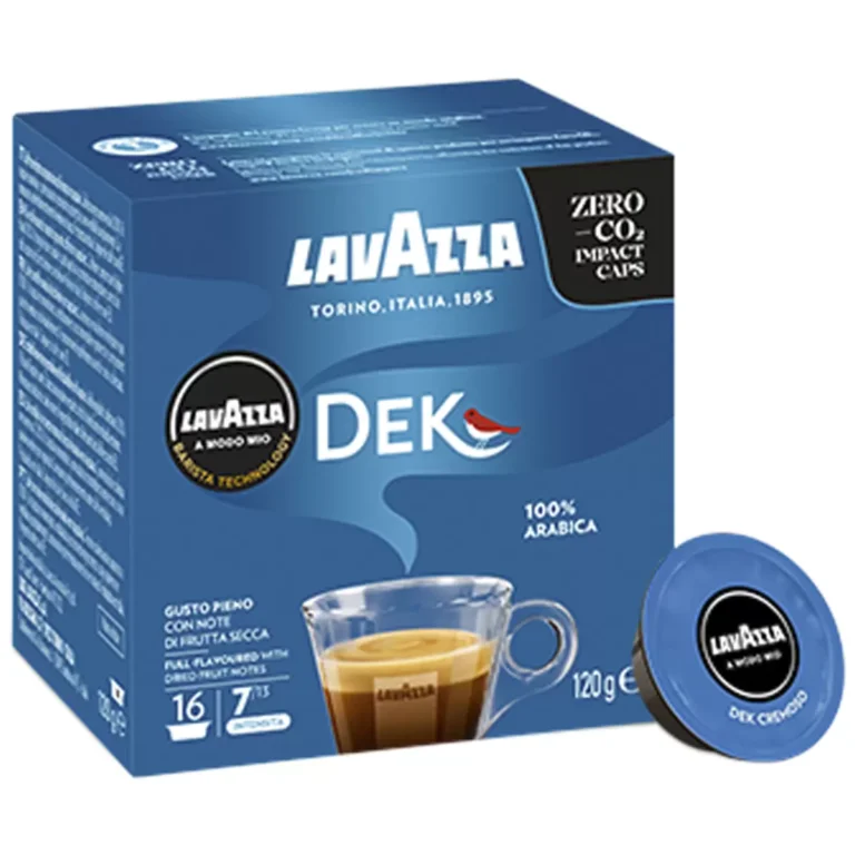 Lavazza A Modo Mio Dek Decaf Coffee Capsules 96 Pack