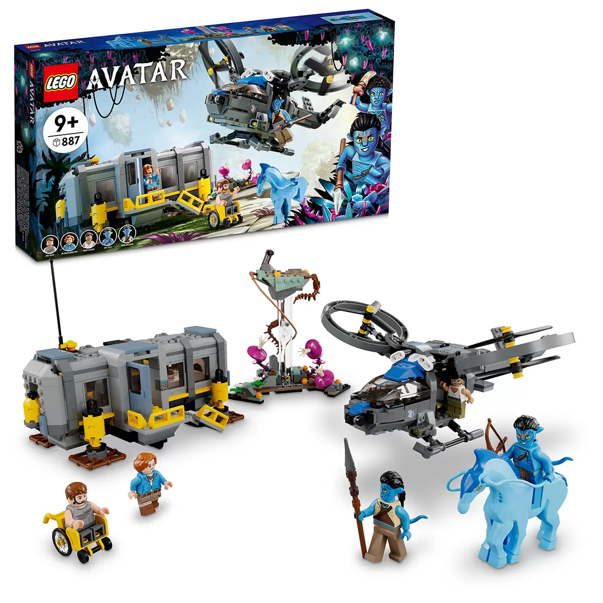 LEGO Avatar Floating Mountains Site 26 & RDA Samson 75573