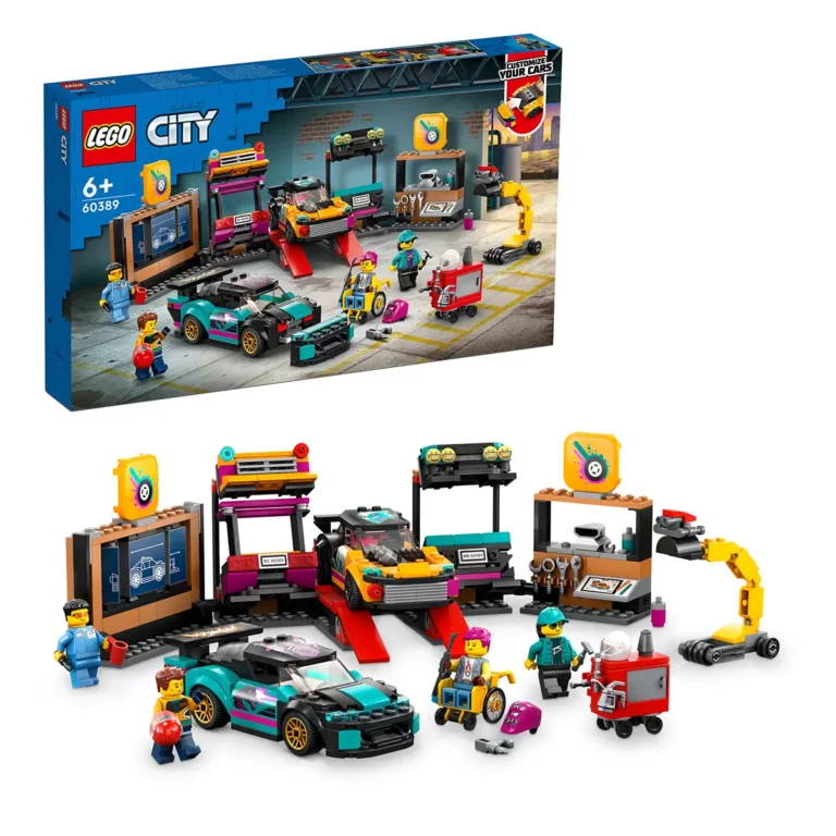 LEGO City Custom Car Garage 60389