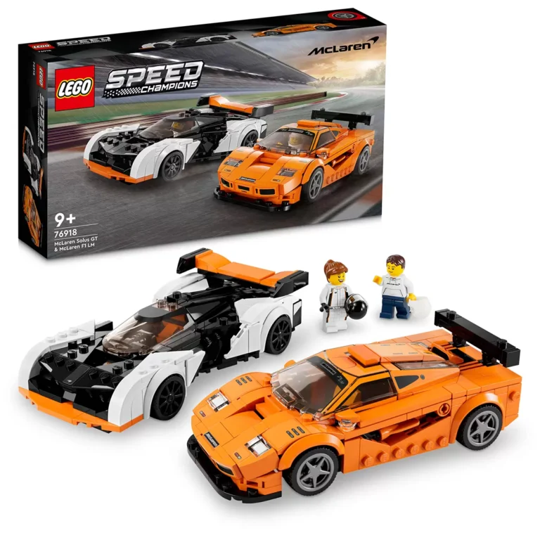 LEGO Speed Champions McLaren Solus GT & McLaren F1 LM 76918