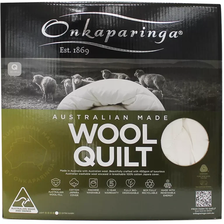 Onkaparinga Wool Quilt Queen