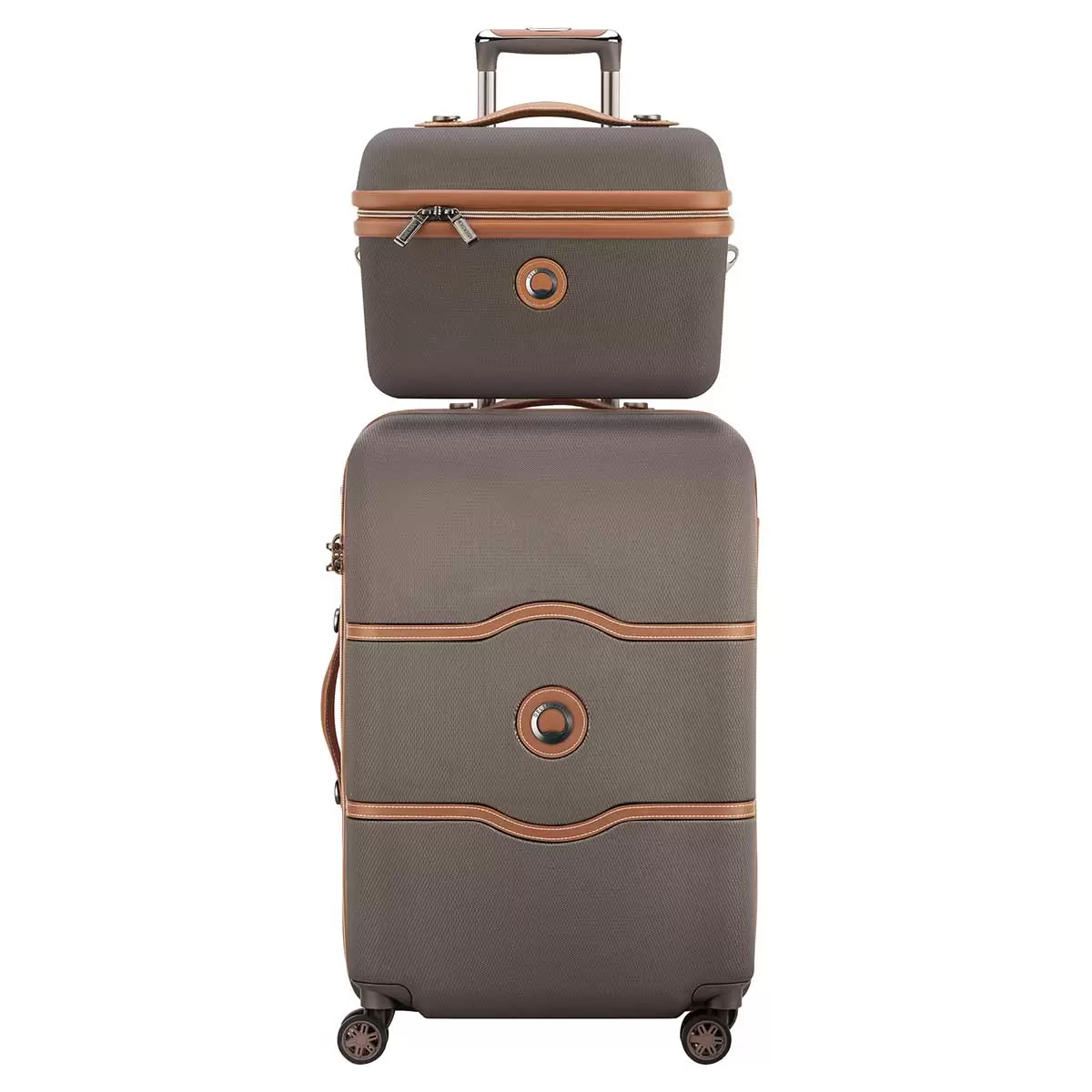 Delsey Chatelet Air 1.0 Beauty Case and Suitcase Set