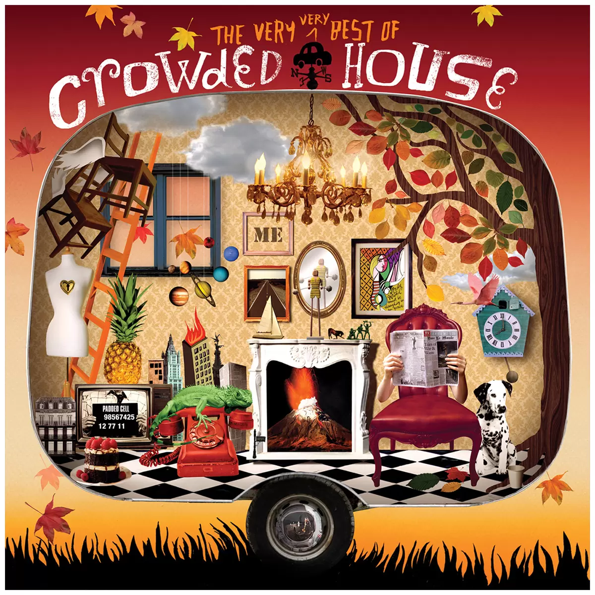 Crowded House The Very Very Best Of Crowed House Double Vinyl Album