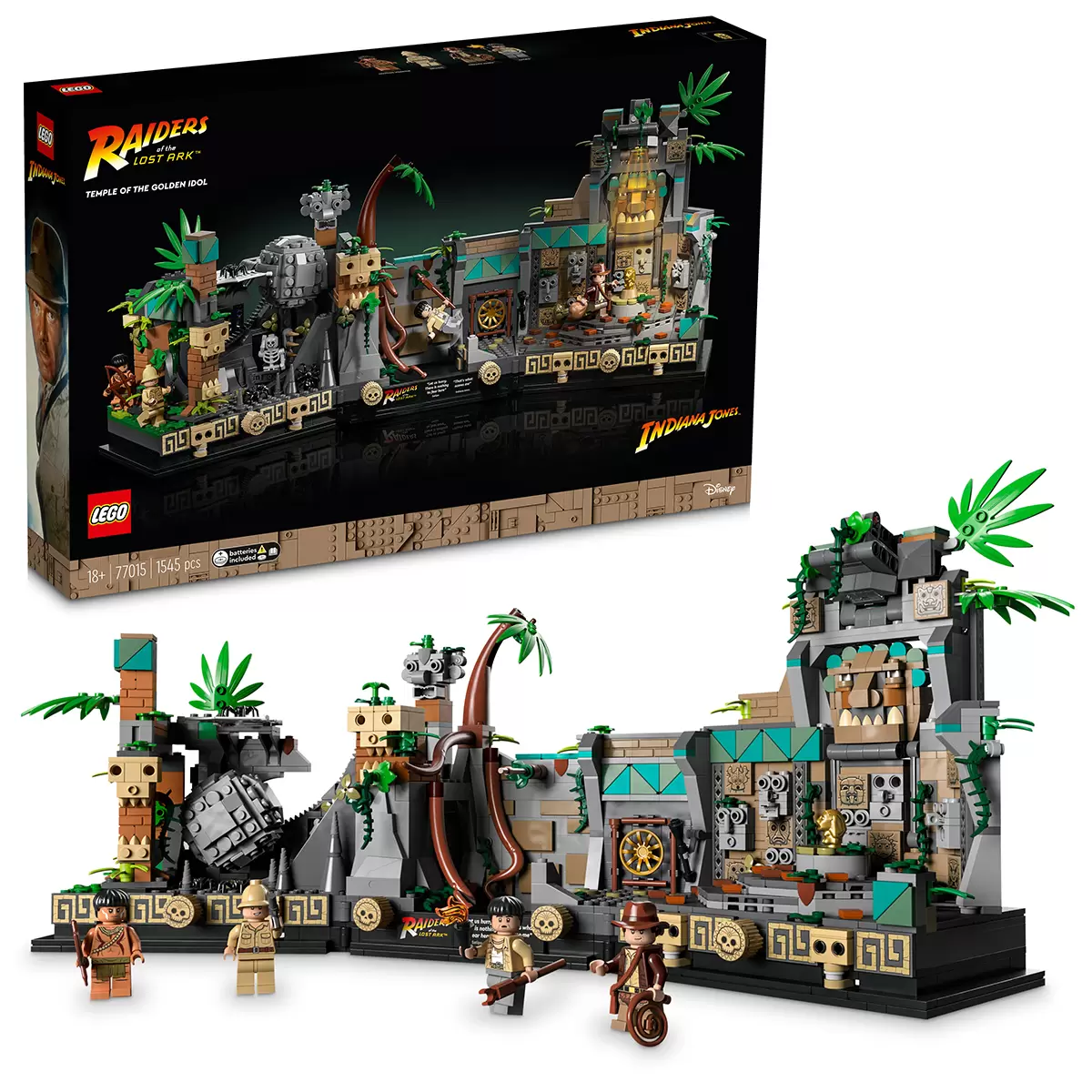 LEGO Indiana Jones Temple of the Golden Idol 77015