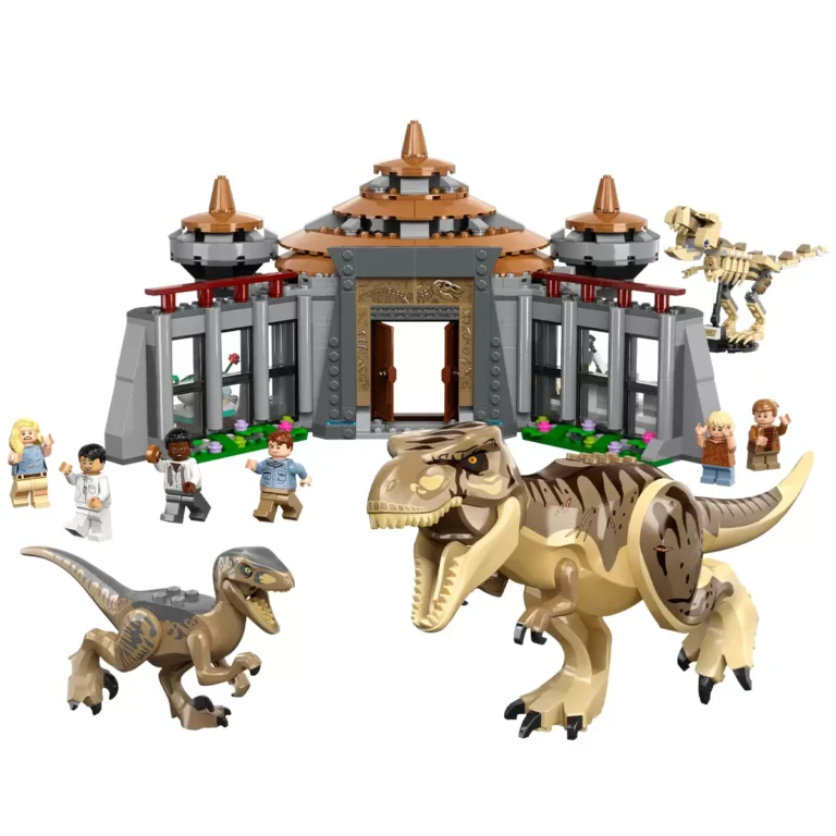 LEGO Jurassic World Visitor Center: T. rex & Raptor Attack 76961