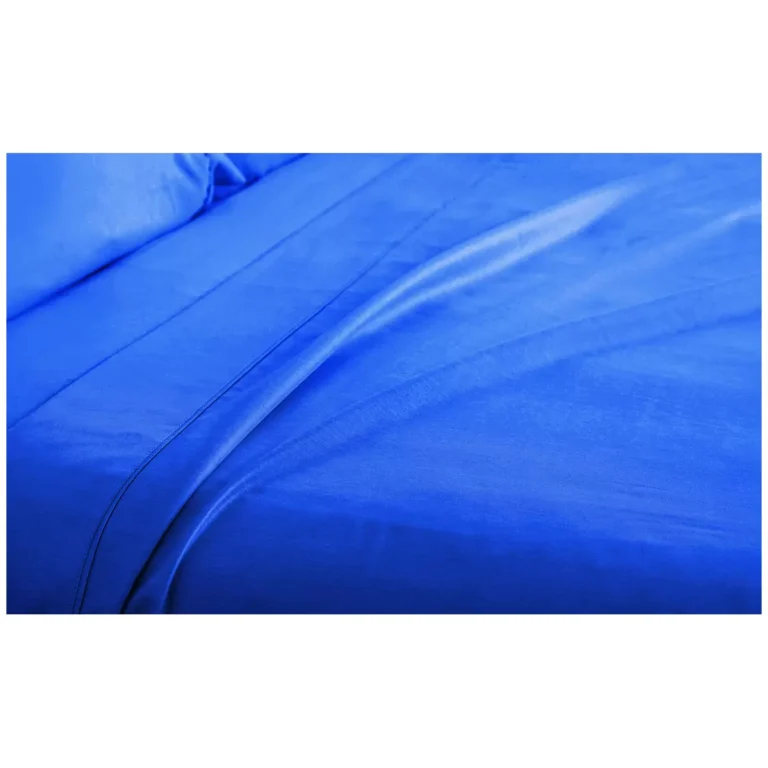 Ramesses 2000  Thread Count Bamboo Single Sheet Set Royal Blue