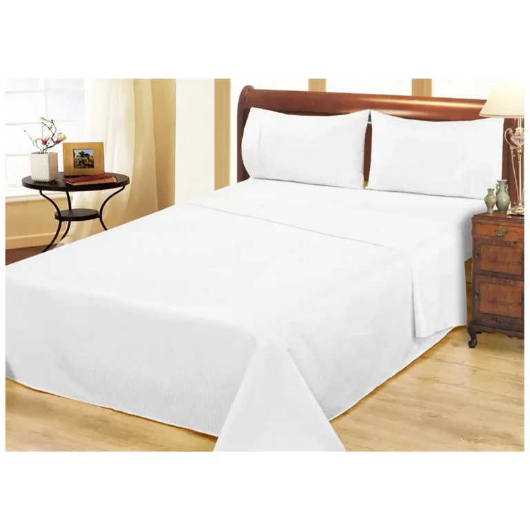 Ramesses 1000 Thread Count Pima Cotton Narrow Stripe King Sheet Set