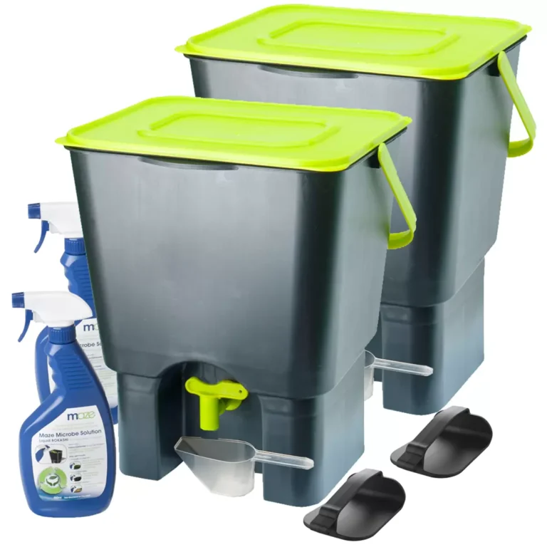 Maze Bokashi Twin Pack 18L Indoor Composter