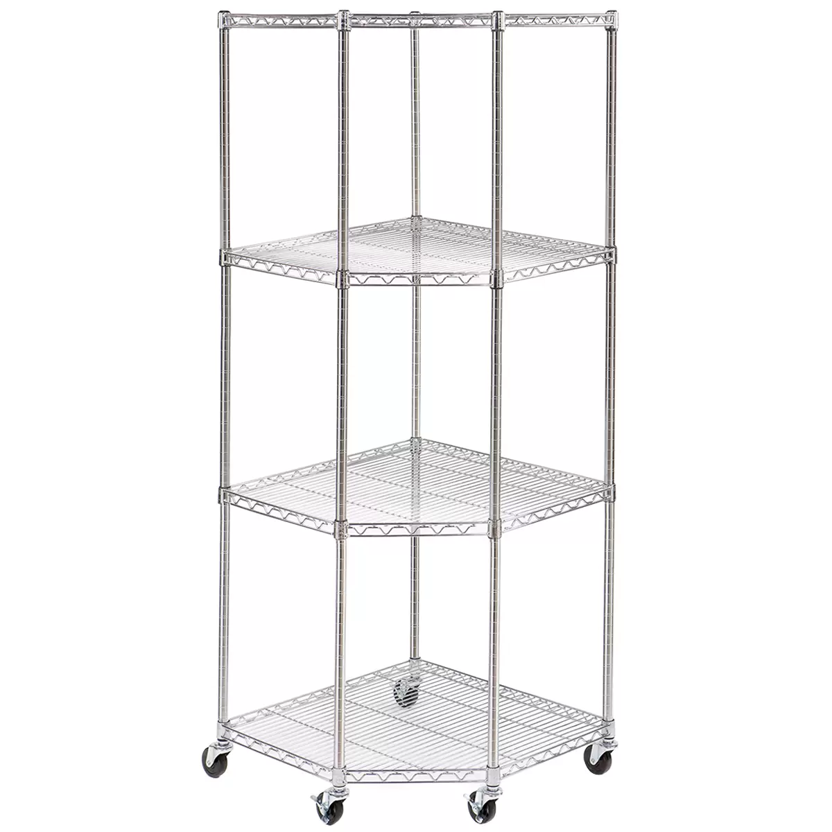 Seville Classics 4 Tier Corner Shelf