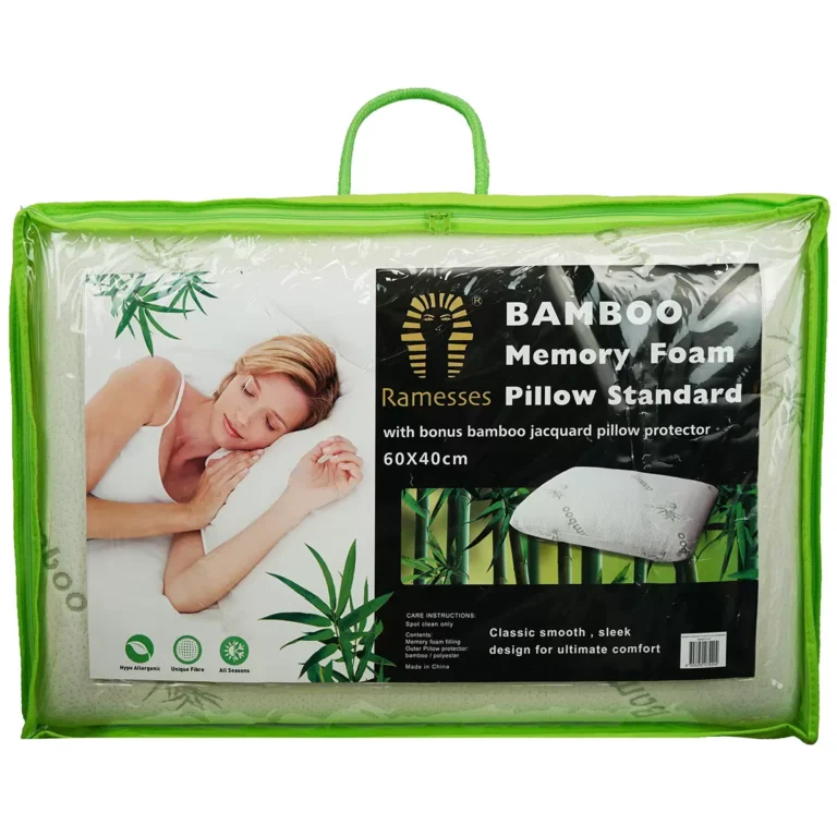 Ramesses Bamboo Memory Foam Standard Pillow