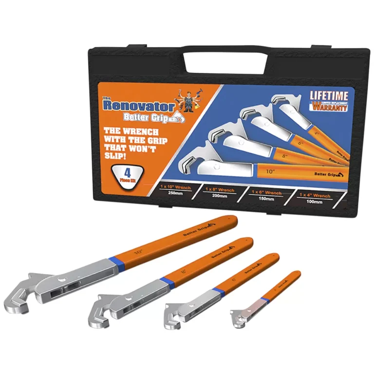 Renovator Better Grip Wrench 4 Piece Set