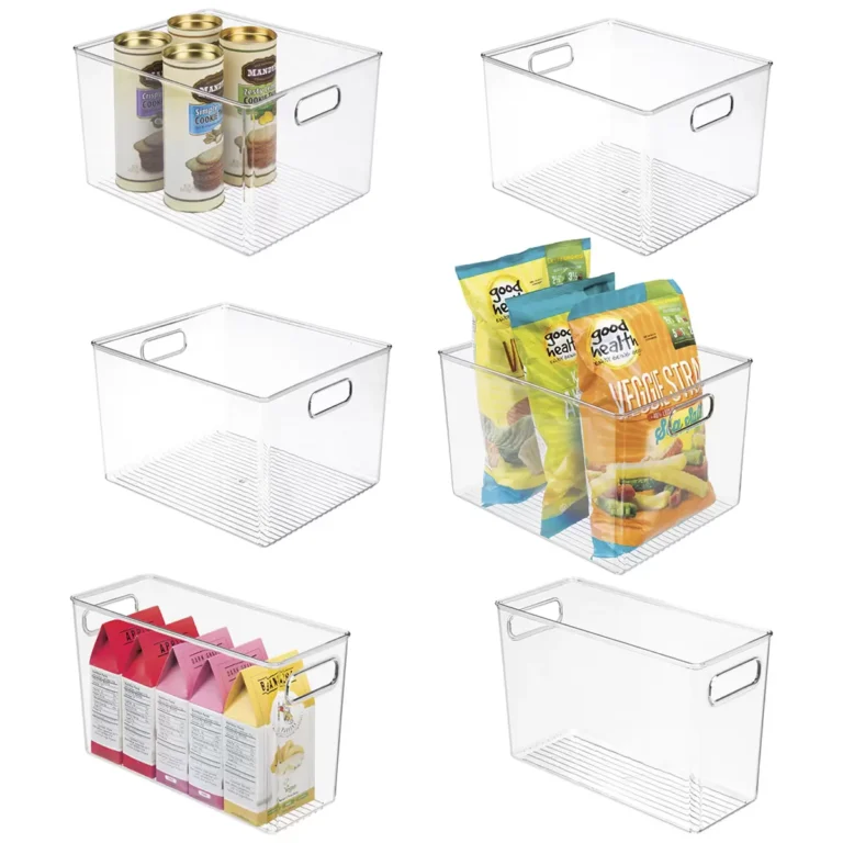 iDesign Tall Linus Kitchen Storage Bins Set 6 Piece