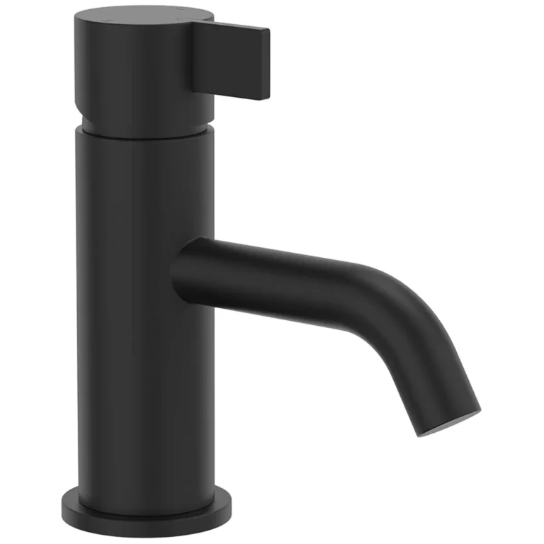 Clark Round Basin Mixer Black