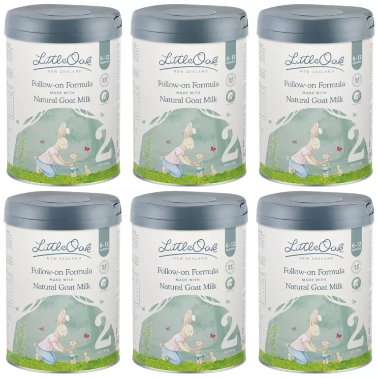 LittleOak Natural Goat Milk Follow-On Formula Stage 2 6 x 800g