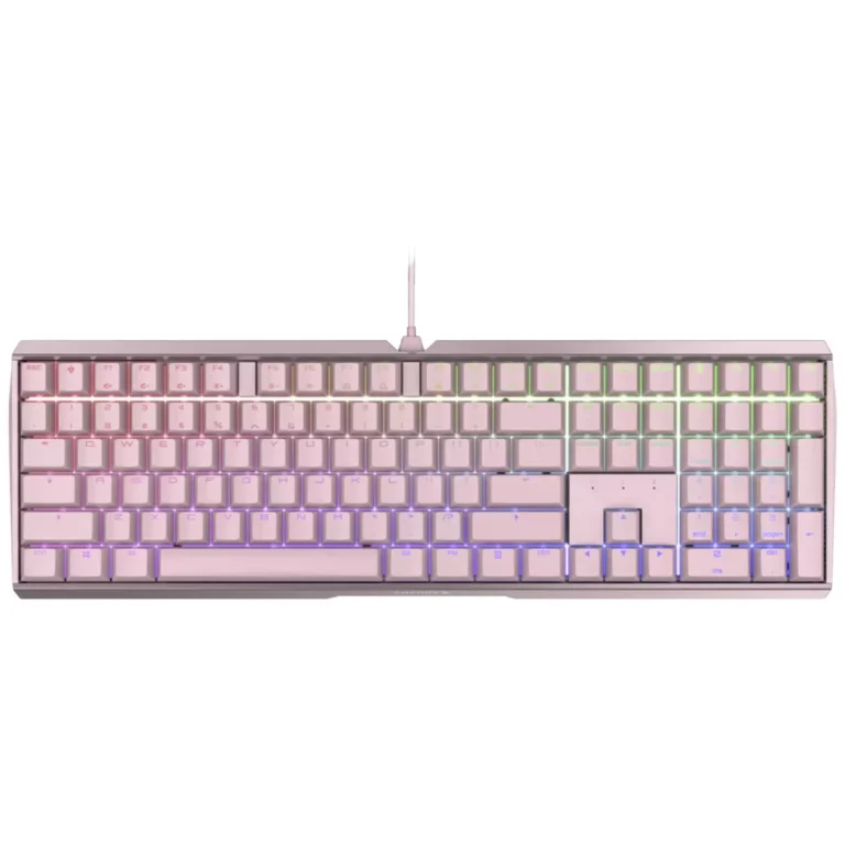 CHERRY MX 3.0S RGB Gaming Keyboard (Pink)  G80-3874HXAEU-9