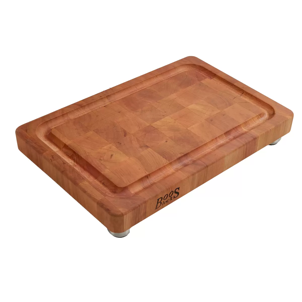 John Boos Signature Endgrain Cherry Cutting Board