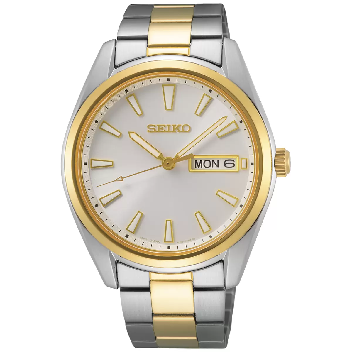 Seiko Men's Two Tone Dress Watch SUR446P