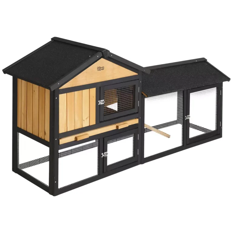 I.Pet Chicken Coop & Rabbit Hutch Large