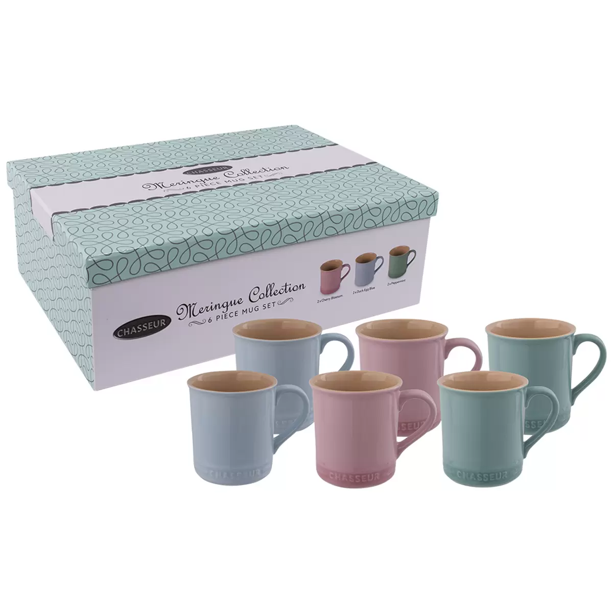 Chasseur Meringue Mugs 6 Piece Set