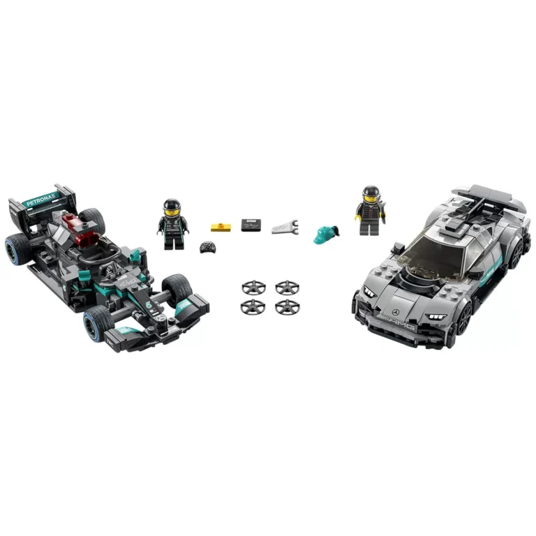 LEGO Speed Champions Mercedes-AMG F1 W12 E Performance and Mercedes-AMG Project One 76908