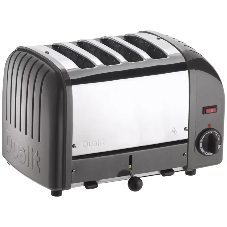 Dualit Vario Handmade 4 Slice Toaster Metallic Charcoal