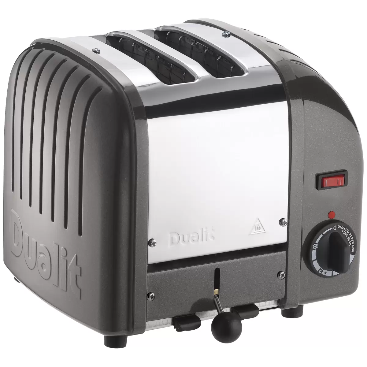 Dualit Vario Handmade 2 Slice Toaster Metallic Charcoal