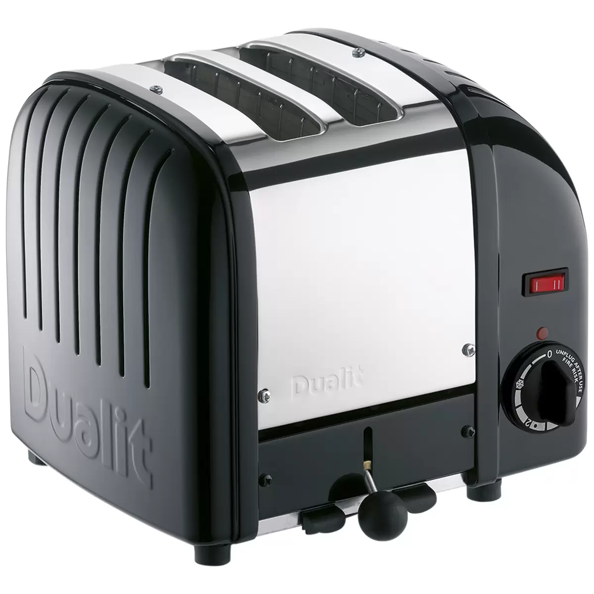 Dualit Vario Handmade 2 Slice Toaster Glossy Black