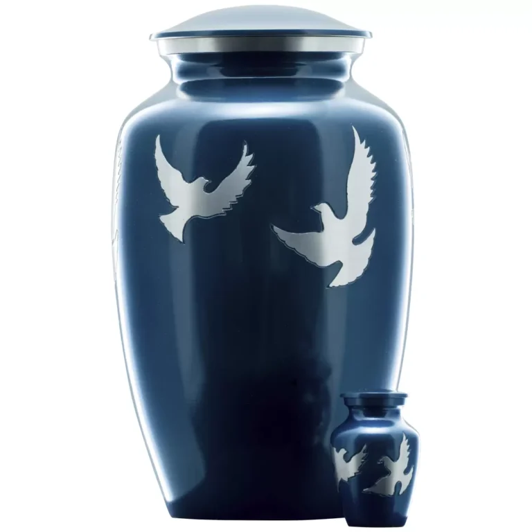 Value Coffins Flying Dove Urn Set 3.27L + 0.05L