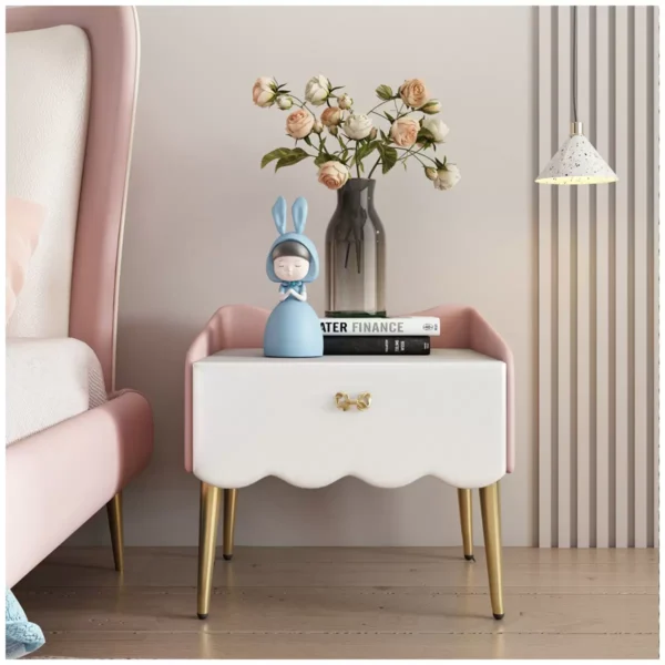 Aesthetik Kids Princess Bedside Table