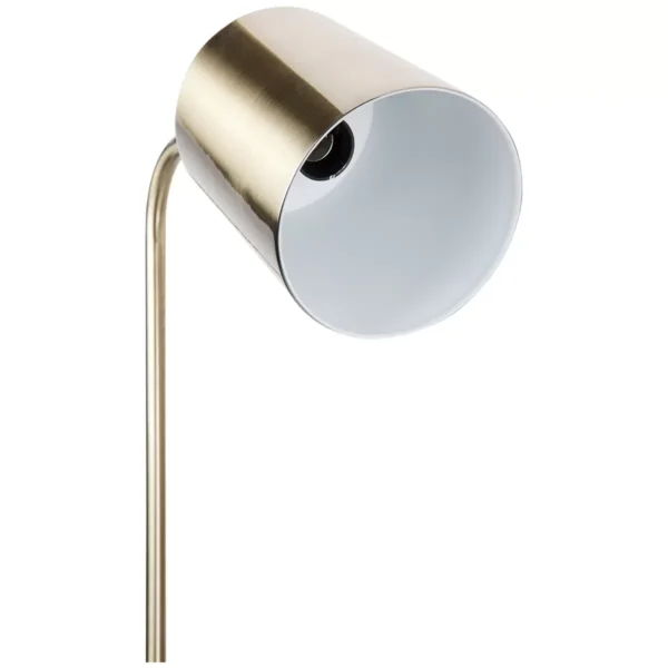 Cafe Lighting and Living Snapper Floor Lamp Gold Marble