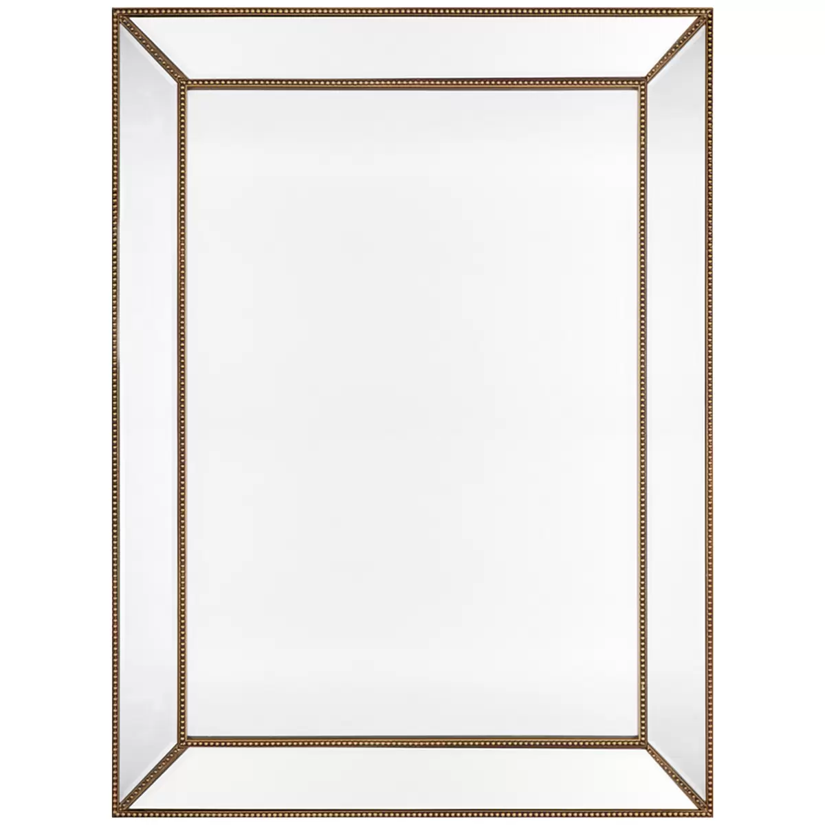 Café Lighting and Living Zeta Wall Mirror Large Antique Gold