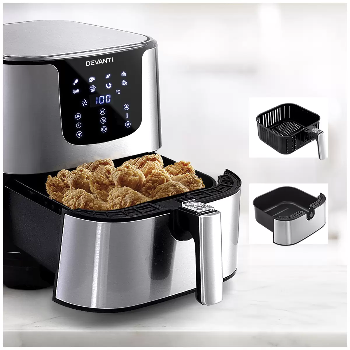 Devanti 7L Digital Air Fryer