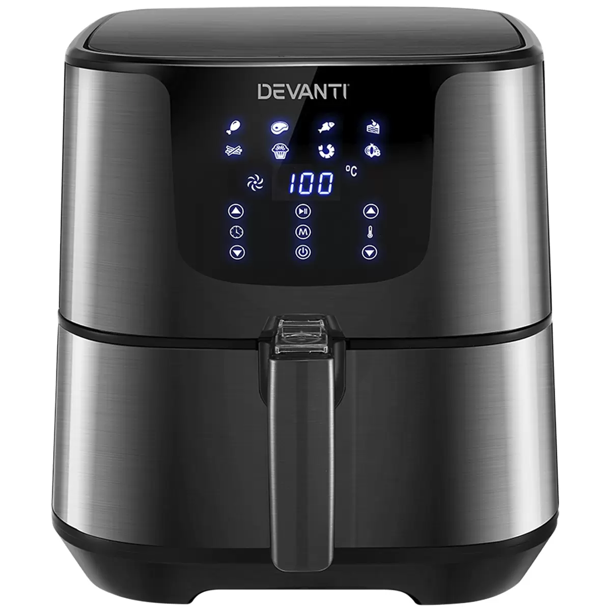 Devanti 7L Digital Air Fryer Black