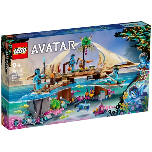 lego avatar metkayina reef home 75578