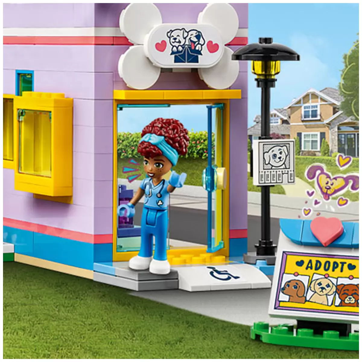 lego friends dog rescue center 41727