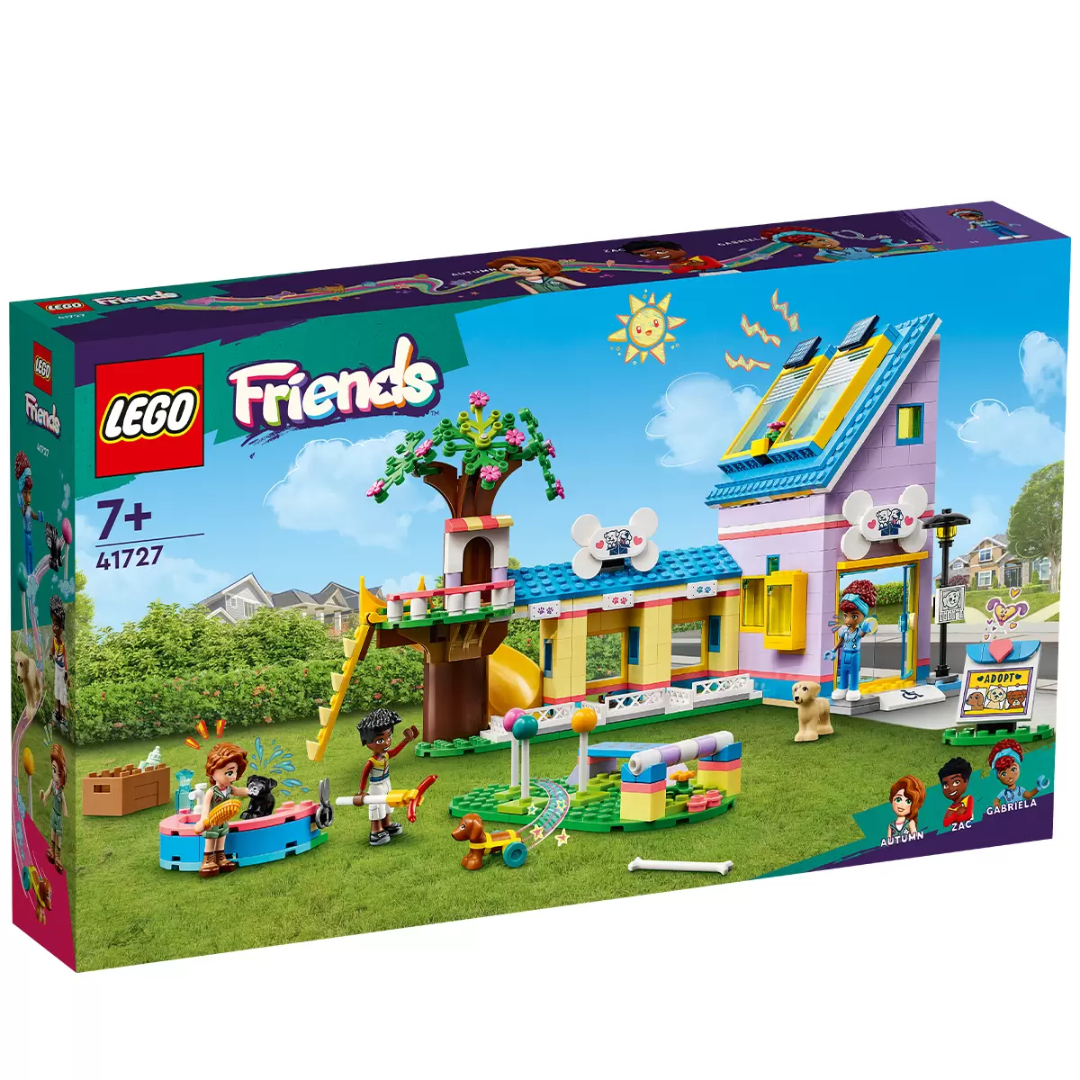 lego friends dog rescue center 41727