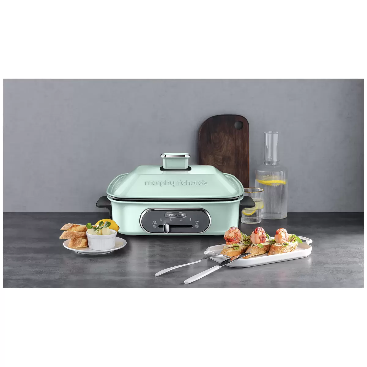 Morphy Richards Multifunction Cooking Pot with Hot Pot & Takoyaki Pan MRMP5SG