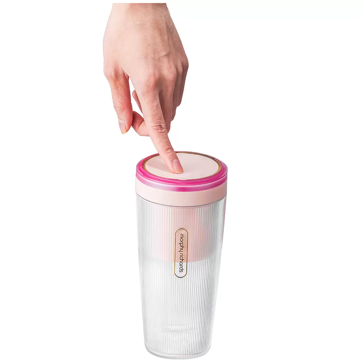 Morphy Richards Portable Blender with Wireless Charger - Pink