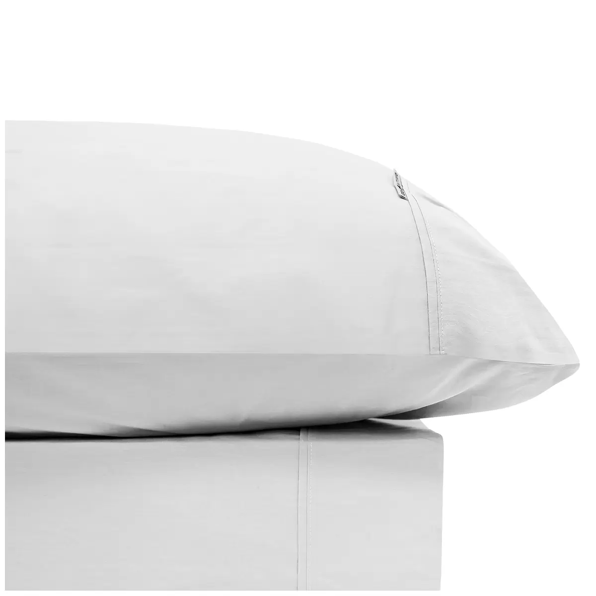 Odyssey Living Eco Lush Organic Cotton and Bamboo King Sheet Set Night White