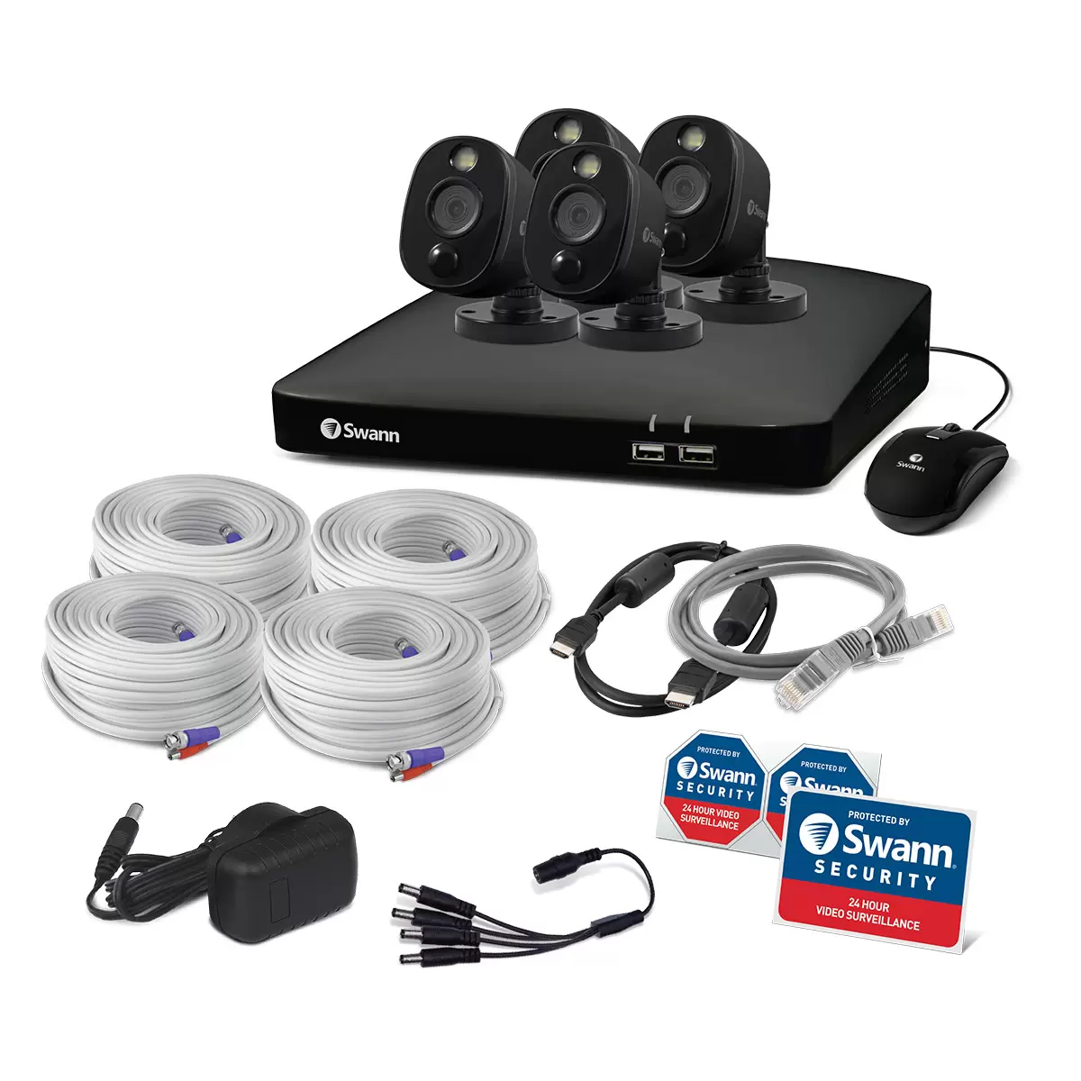 Swann 4 Camera 1080p DVR System