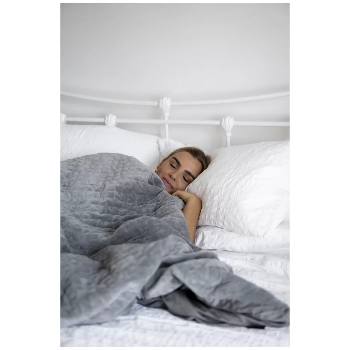 Therapy Adult Blanket with Cover Space Grey 5kg