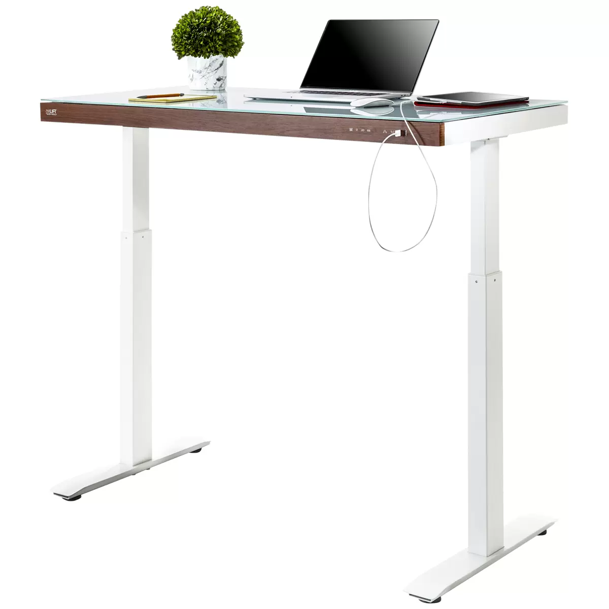 Seville Classics airLIFT Electric Height Adjustable Standing Desk