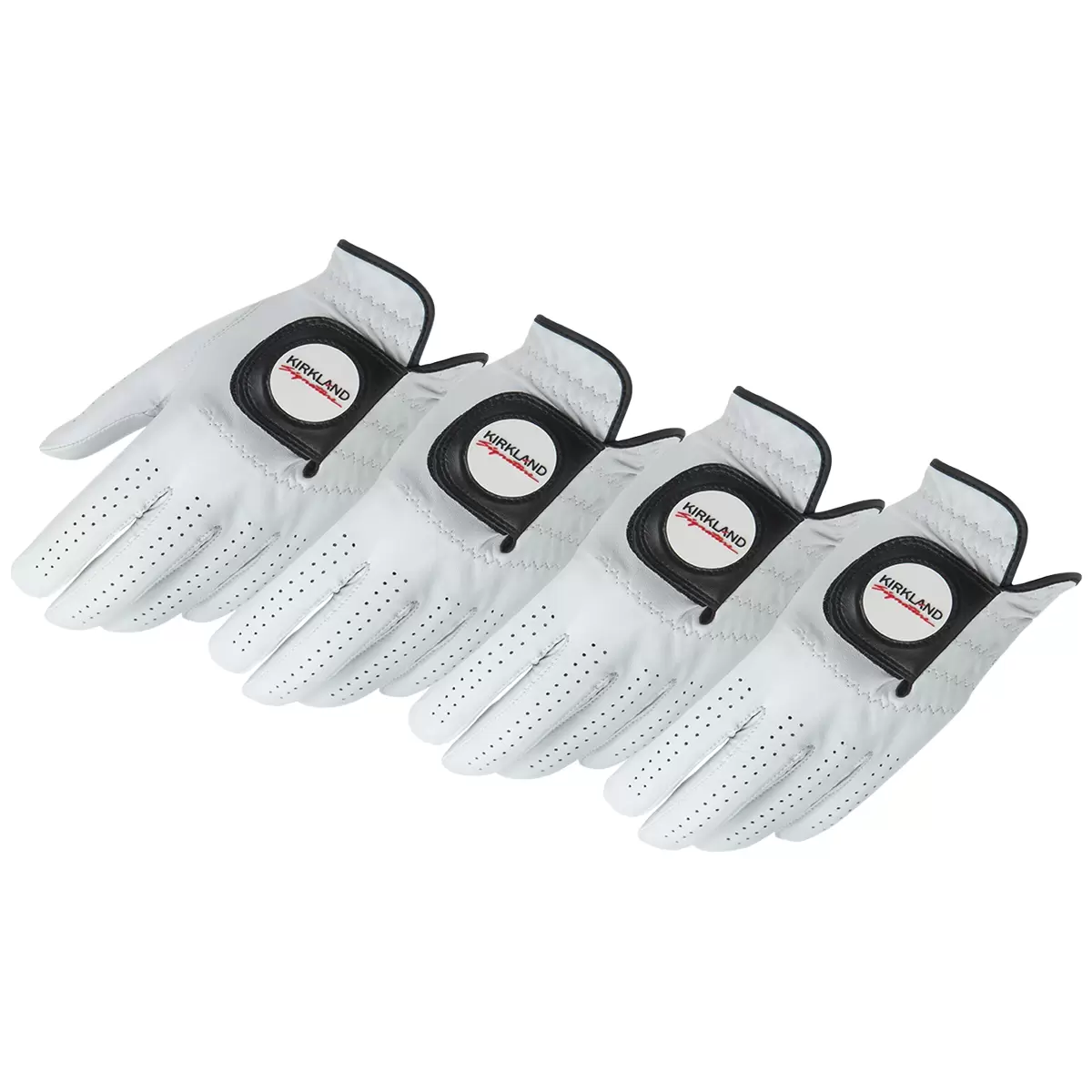 Kirkland Signature Men's Premium Golf Left Gloves 4 Pack