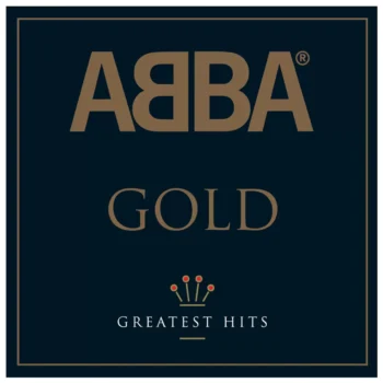 Framed Abba Gold Double Vinyl Album Art/