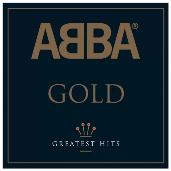 Framed Abba Gold Double Vinyl Album Art/