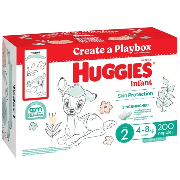 Huggies nappies