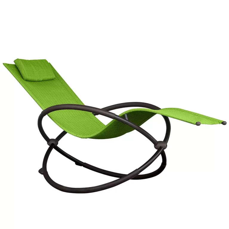 Vivere Single Orbital Lounger Greenapple